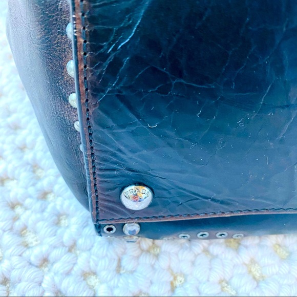 Prada Vitello Vintage Twin Pocket Satchel Bag, Black (Nero). - Picture 8 of 17